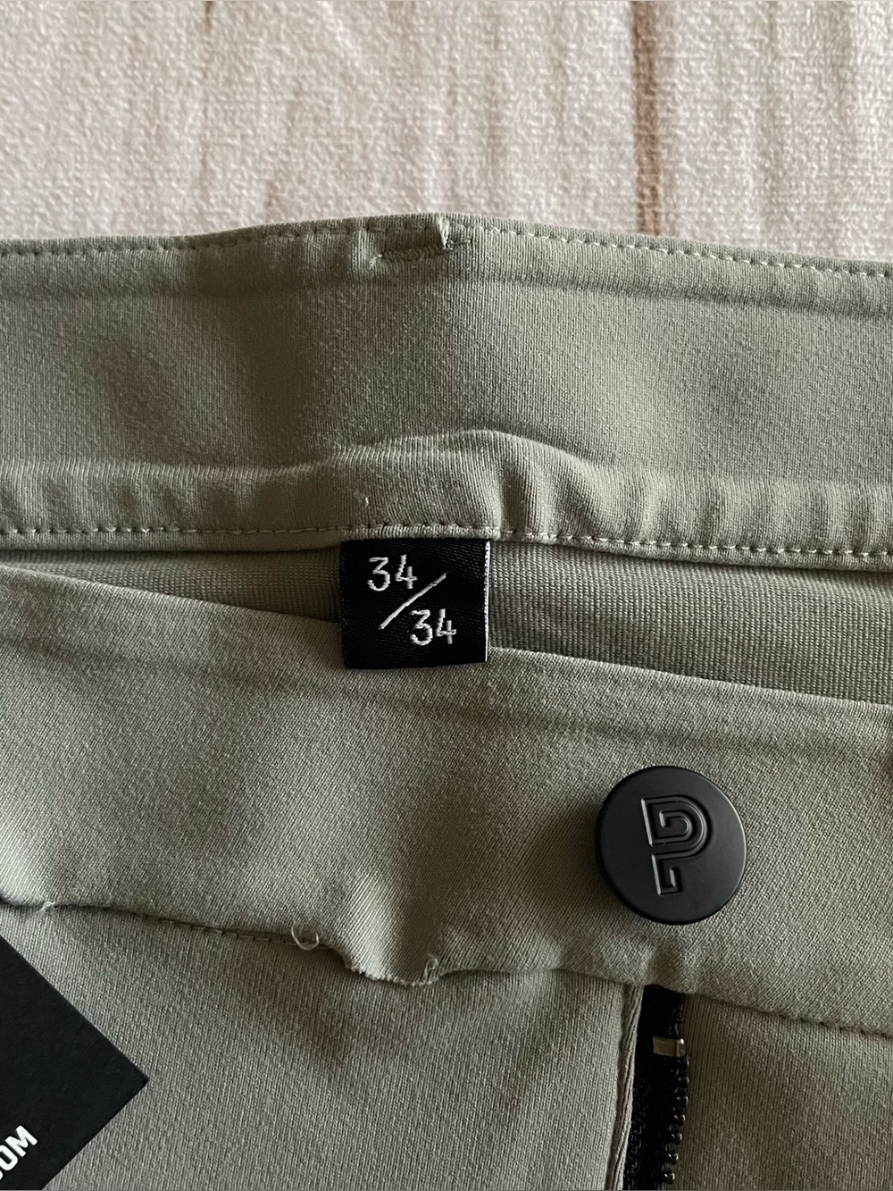 Public Rec Gamechanger Pants Mens 34x34 Fog Performance Golf Comfort *FLAWED* - Picture 13 of 16